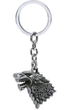 K09 Silver Wolf Keychain - Iris Fashion Jewelry