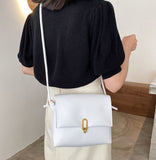 PB156 White Shoulder Bag - Iris Fashion Jewelry