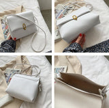 PB156 White Shoulder Bag - Iris Fashion Jewelry