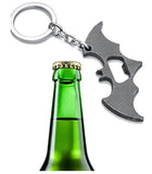 KX Silver Bat Bottle Opener Keychain - Iris Fashion Jewelry