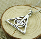 AZ125 Silver Triangle Always After All This Time Necklace with FREE EARRINGS - Iris Fashion Jewelry