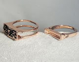 R24 Gold Secret Compartment Ring - Iris Fashion Jewelry