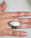 R260 Gold Moonstone Gem Ring - Iris Fashion Jewelry