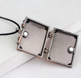 AZ92 Bronze Suitcase Briefcase Necklace with FREE Earrings - Iris Fashion Jewelry