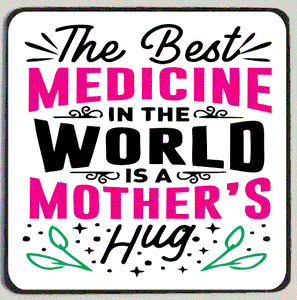 M206 The Best Medicine Refrigerator Magnet - Iris Fashion Jewelry