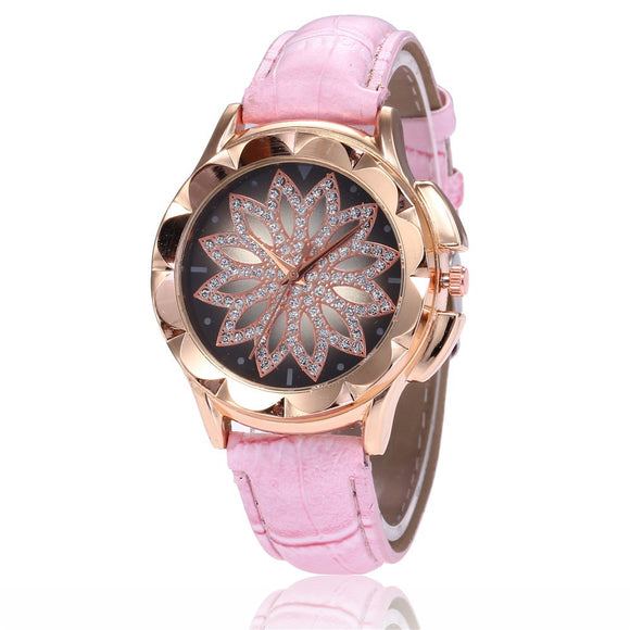 W471 Pink Stardust Collection Quartz Watch - Iris Fashion Jewelry