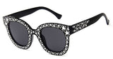 S114 Black Hollywood Star Sunglasses - Iris Fashion Jewelry