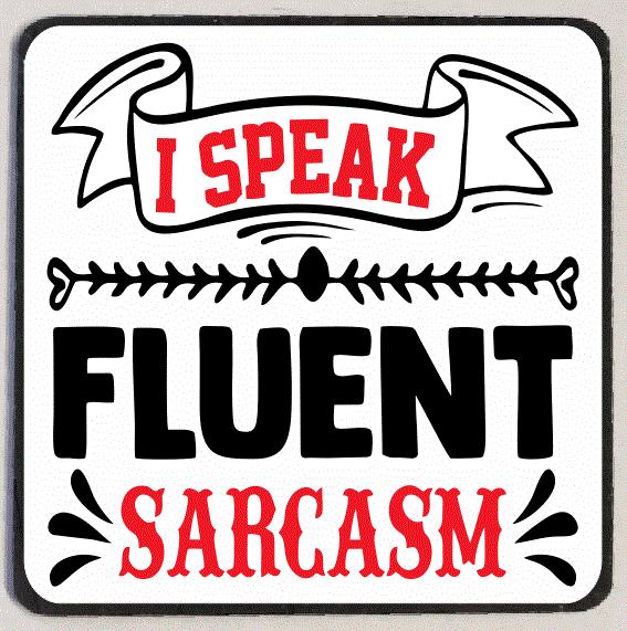 M219 I Speak Sarcasm Refrigerator Magnet - Iris Fashion Jewelry