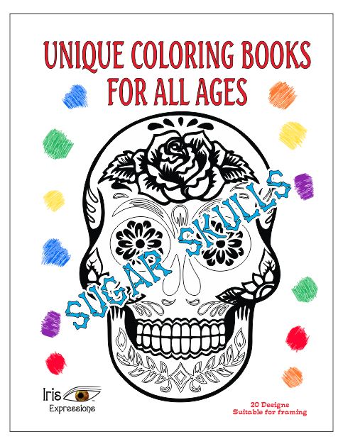 AB02 Sugar Skulls Coloring Book