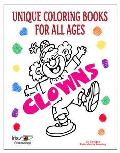 AB04 Clowns Coloring Book