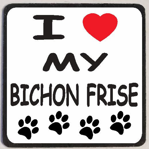 M141 I Love My Bichon Frise - Iris Fashion Jewelry