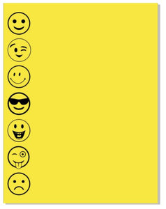 NP06 Emoji Face Note Pad
