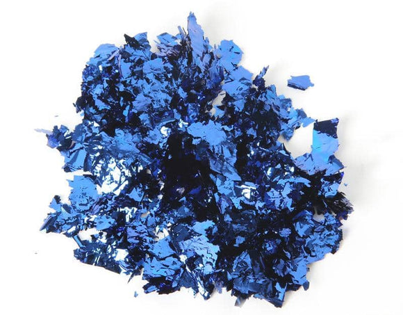 NS40 BLUE Foil Flakes - Iris Fashion Jewelry