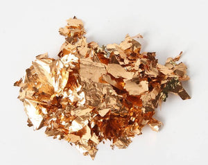 NS30 ROSE GOLD Foil Flakes - Iris Fashion Jewelry