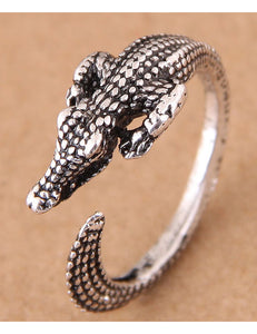TR51 Silver Alligator Toe Ring - Iris Fashion Jewelry