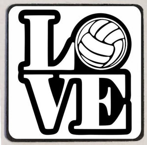 M102 Love Volleyball - Iris Fashion Jewelry