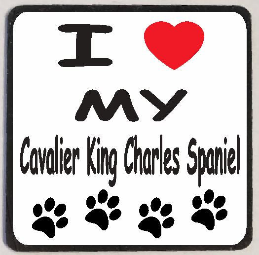 M147 I Love My Cavalier King Charles Spaniel - Iris Fashion Jewelry