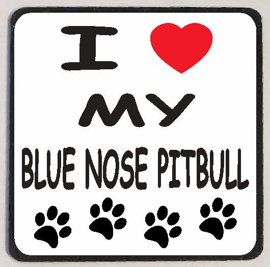 M132 I Love My Blue Nose Pitbull - Iris Fashion Jewelry