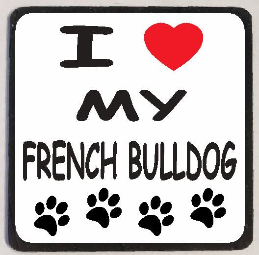 M125 I Love My French Bulldog - Iris Fashion Jewelry