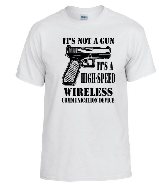 TS19 Wireless Communication Device White T-Shirt
