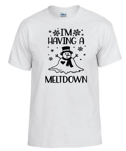 TS56 I'm Having A Meltdown White T-Shirt