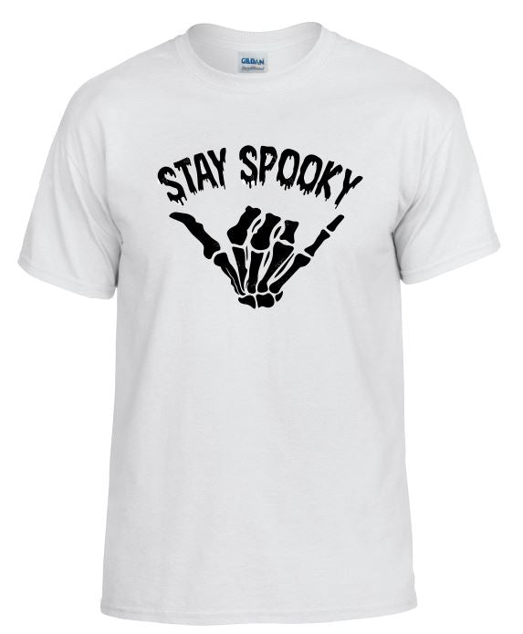 TS42 Stay Spooky White T-Shirt