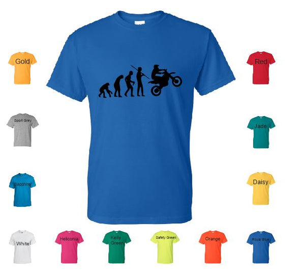 TS72 Motorcycle Evolution T-Shirt