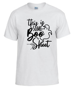 TS41 This Is Some Boo Sheet White T-Shirt