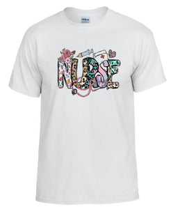 TS55 Nurse White T-Shirt