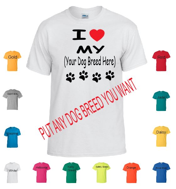TS75 I Love My (Make your own shirt) T-Shirt